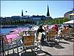 Brunchterrasse auf dem Alster Pavillon - Hamburg (Hamburg)