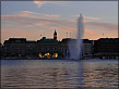 Fontäne auf der Binnenalster - Hamburg (Hamburg)