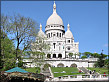 Vor der Sacre Coeur Foto 