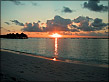 Sonnenuntergang auf den Malediven Fotos